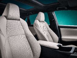 Toyota bZ4X concept - interior front seats
