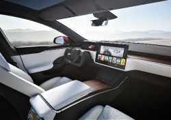 Tesla Model S - dashboard